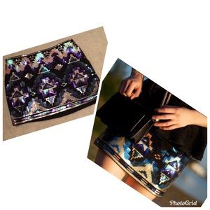 Sequin Abstract Mini